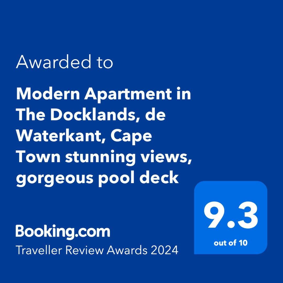 Modern Apartment In The Docklands, De Waterkant, Cape Town Stunning Views, Gorgeous Pool Deck Dış mekan fotoğraf